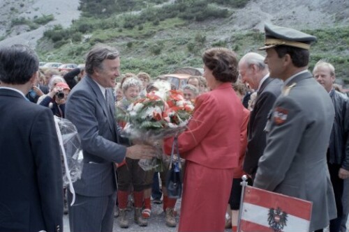 Besuch Bundespräsident Waldheim, Lünersee