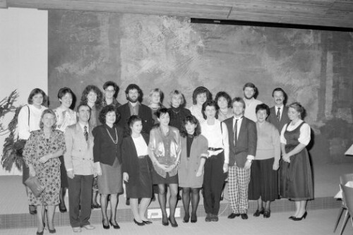 Krankenschwesterngruppe im Landesunfallkrankenhaus