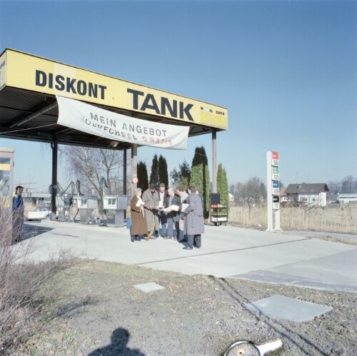 Diskont-Tankstelle in Dornbirn