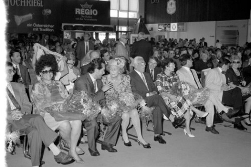 Eröffnung Dornbirner Messe am 28. Juli 1990