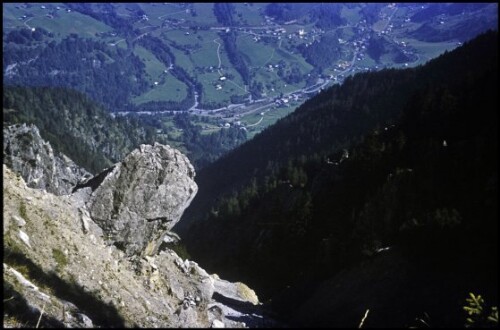 [Dalaas, Hang im Rotrüfitobel mit Abbruchrisiko]