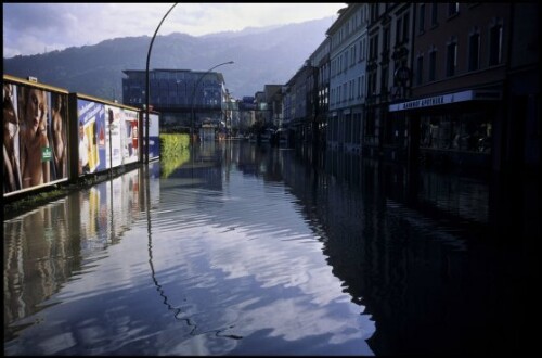 [Bregenz, Hochwasser Bahnhofstraße]