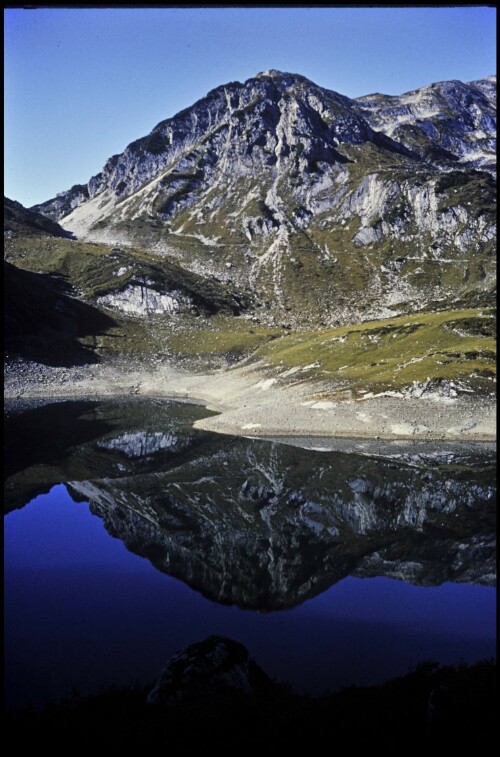 [Dalaas, Formarinsee von Ostufer aus]