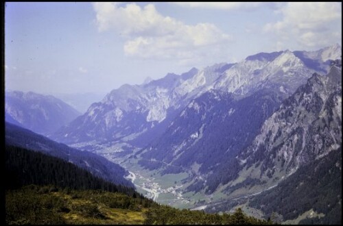 [Klösterle-Dalaas, Blick von Albona nach Westen]