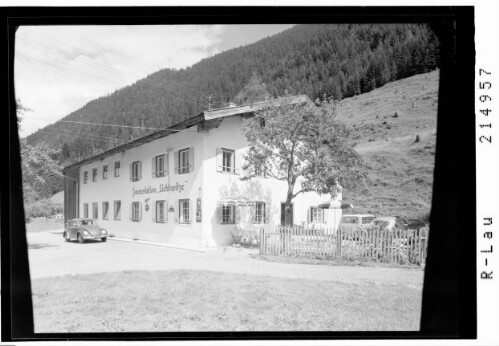 [Jausenstation Lichtspitze in Gutschau bei Häselgehr im Lechtal]