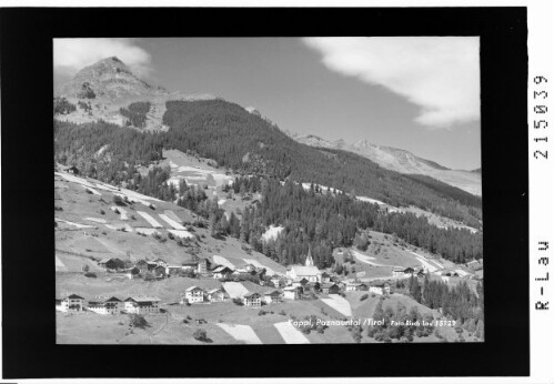 Kappl, Paznauntal / Tirol : [Kappl gegen Weisskogel]