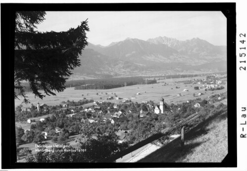 Thüringen im Walgau / Vorarlberg : [Thüringen gegen Galinakopf und Gurtisspitze]