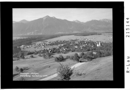 Thüringen im Walgau, Vorarlberg : [Thüringen mit Blick in den Rhätikon]