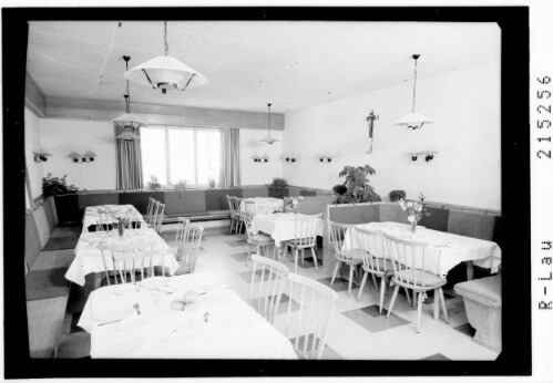 Cafe Bergheim in Sölden (Speiseraum) im Ötztal / Tirol