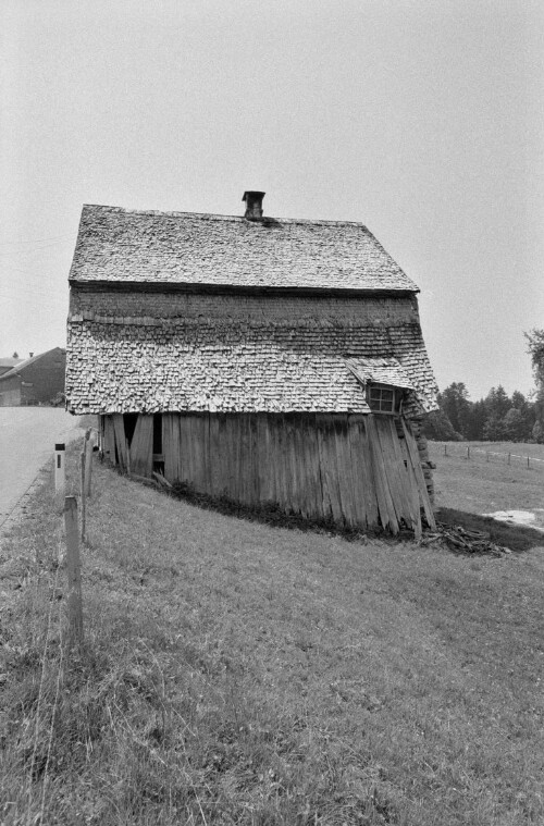 [Vorderwald, zerfallener Stadel]