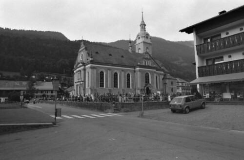 [Bezau, Pfarrkirche Hl. Jodok und Umgebung]