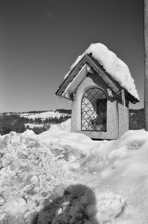 [Bregenzerwald, winterliche Landschaftsaufnahmen]