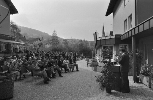 [Schwarzach, Einweihung, Seniorenwohnungen im  Engel -Areal]