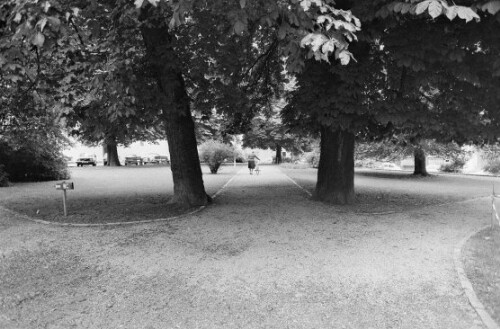 [Dornbirn, Parkanlage neben St. Martin]