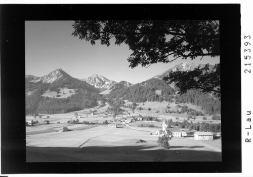 Schattwald, Tannheimertal / Tirol : [Schattwald im Tannheimertal gegen Ponten und Bschiesser]