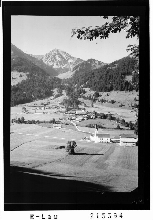 [Schattwald im Tannheimertal gegen Bschiesser]