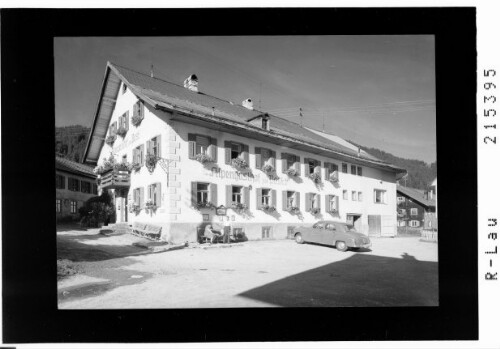 Alpengasthof zur Post in Schattwald im Tannheimertal