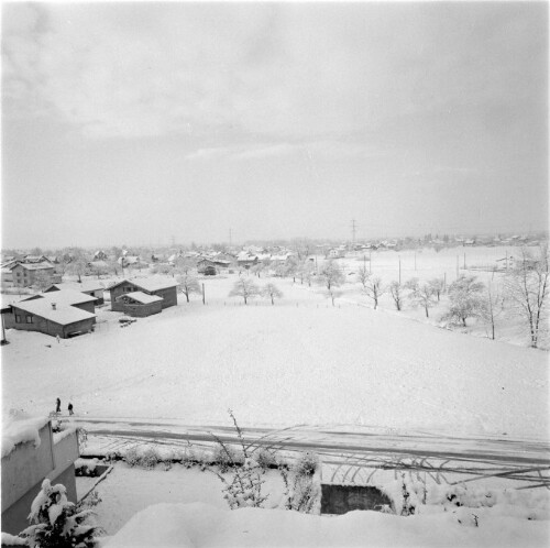 [Ausblick auf das winterliche Schwarzach]