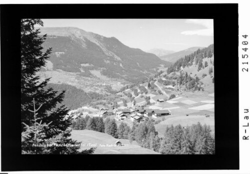 Fendels bei Prutz im Oberinntal / Tirol : [Fendels gegen Ladis und Parseier Spitze]