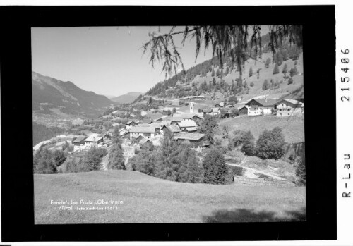 Fendels bei Prutz im Oberinntal / Tirol : [Fendels gegen Ladis]