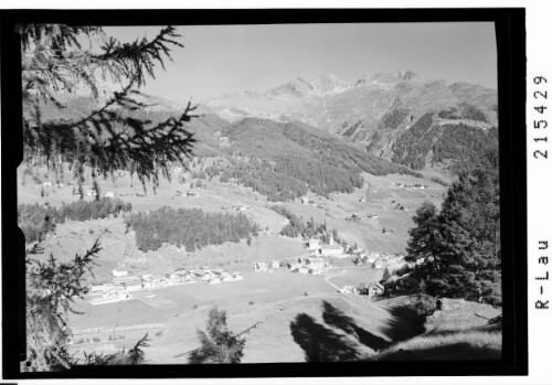 [Sölden im Ötztal gegen Hochsölden und Grieskogel]