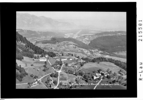 Amerlügen gegen Feldkirch und Rheintal