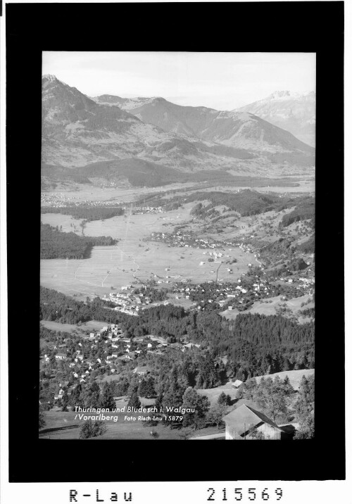 Thüringen und Bludesch im Walgau / Vorarlberg