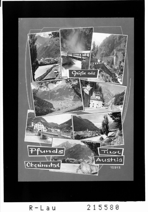Pfunds im Oberinntal Tirol / Austria