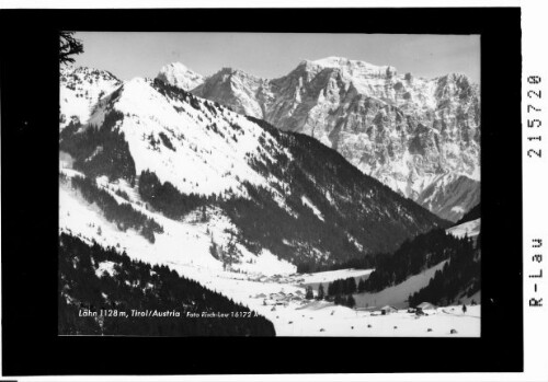 Lähn 1128 m, Tirol / Austria : [Wengle und Lähn bei Bichlbach mit Blick zur Zugspitze]