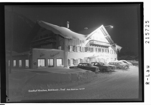 [Gasthof zum Hirschen in Bichlbach / Tirol]