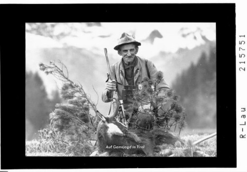 Auf der Gamsjagd in Tirol