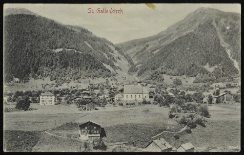 St. Gallenkirch : [Postkarte ...]