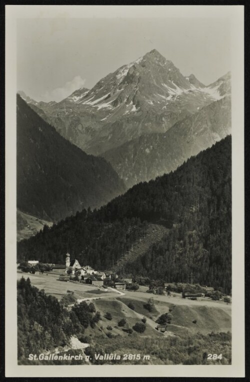 St. Gallenkirch g. Vallüla 2815 m