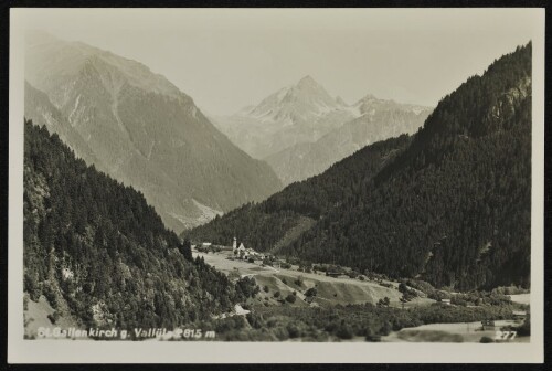 St. Gallenkirch g. Vallüla 2815 m