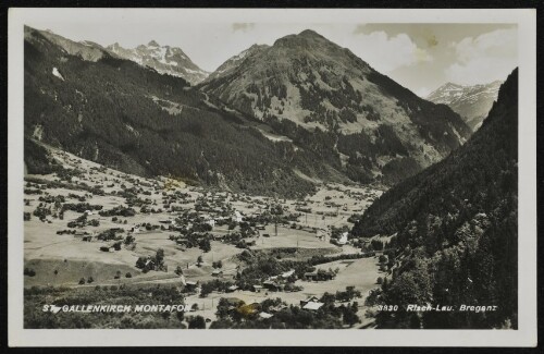 St. Gallenkirch Montafon