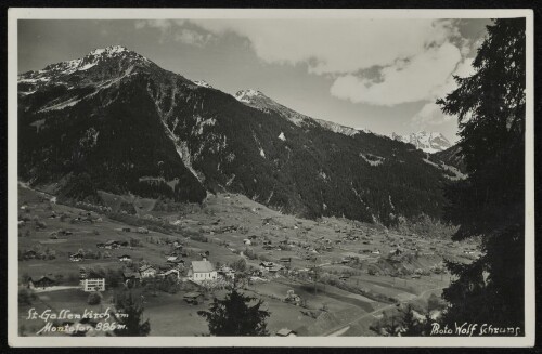 St. Gallenkirch im Montafon 886 m.