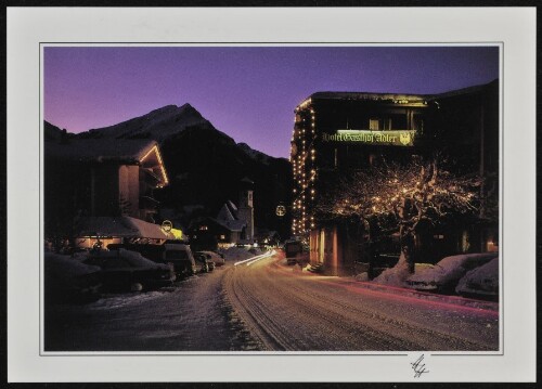 [St. Gallenkirch] : [St. Gallenkirch gegen Gweilspitze ...]