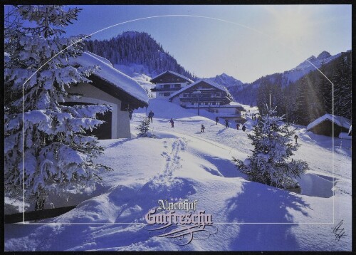 [St. Gallenkirch] Alpenhof Garfrescha : [Alpenhof Garfrescha im Skigebiet Silvretta-Nova, Hochmontafon Familie Tschanhenz, A-6791 St. Gallenkirch, Telefon: 0 55 57 / 66 40, Vorarlberg, Österreich ...]