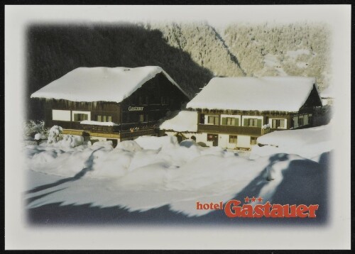 [St. Gallenkirch] hotel Gastauer : [Hotel Gastauer Fam. Karl und Rosa Netzer, A-6791 St. Gallenkirch ...]