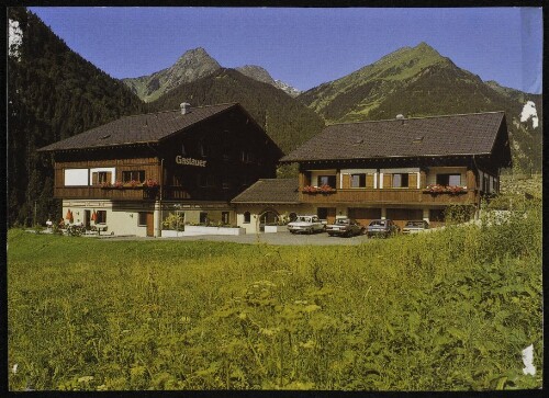 [St. Gallenkirch] : [Ferienhotel Gastauer Karl und Rosa Netzer Telefon 0 55 57/66 31 A-6791 St. Gallenkirch im Montafon Vorarlberg, Österreich ...]