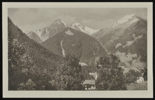 [St. Gallenkirch] : [Landhaus Schnarf in St. Gallenkirch (860 Meter) im Montafontale in Vorarlberg / Sommerfrische und idealer Skisportplatz ...]