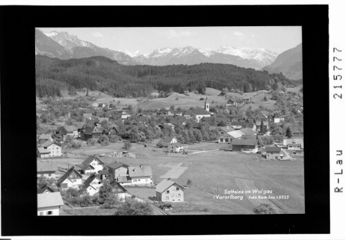 Satteins im Walgau / Vorarlberg : [Satteins mit Silbertaler Loobspitze und Hochjoch]