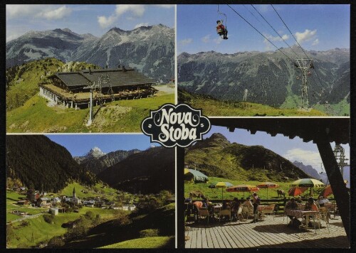 [St. Gallenkirch] Nova Stoba : [Bergrestaurant Nova-Stoba, 2010 m mit Sesselbahn und Gaschurn, Montafon Vorarlberg, Österreich ...]