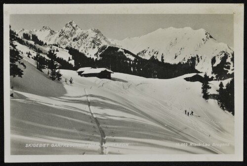 [St. Gallenkirch] Skigebiet Garfreschen 1500 m, Montafon