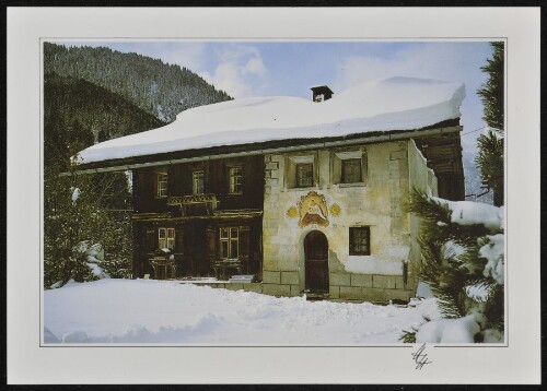 [St. Gallenkirch] : [Altes Montafonerhaus in St. Gallenkirch ...]