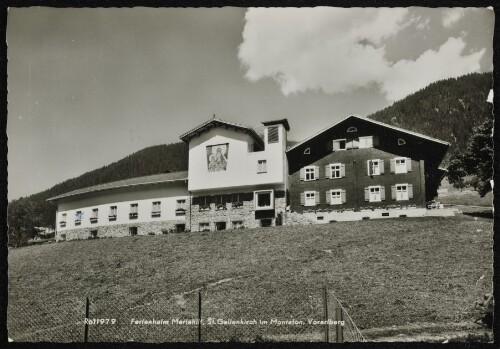 Ferienheim Mariahilf, St. Gallenkirch im Montafon, Vorarlberg