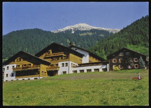 [St. Gallenkirch] : [Erholungsheim  Maria Hilf  A-6791 St. Gallenkirch (Montafon) Tel. 0 55 57 / 62 39 ...]