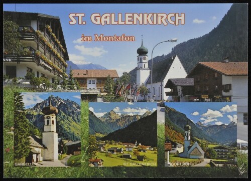 St. Gallenkirch im Montafon : Gargellen ... : [St. Gallenkirch im Montafon mit Gortipohl und Gargellen Vorarlberg, Österreich ...]