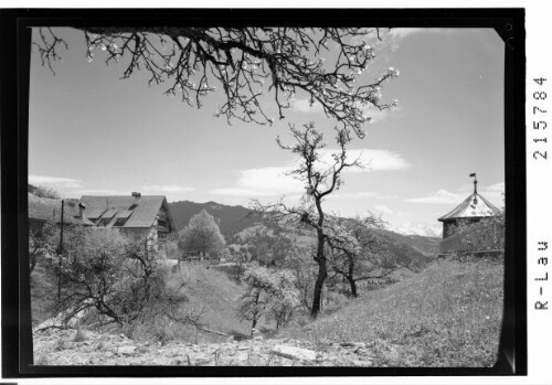 [Gasthof Schöne Aussicht in Viktorsberg gegen Alpwegkopf]