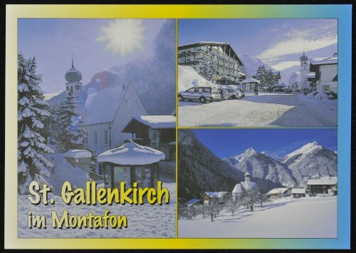 St. Gallenkirch im Montafon : [St. Gallenkirch im Montafon Vorarlberg, Österreich ...]